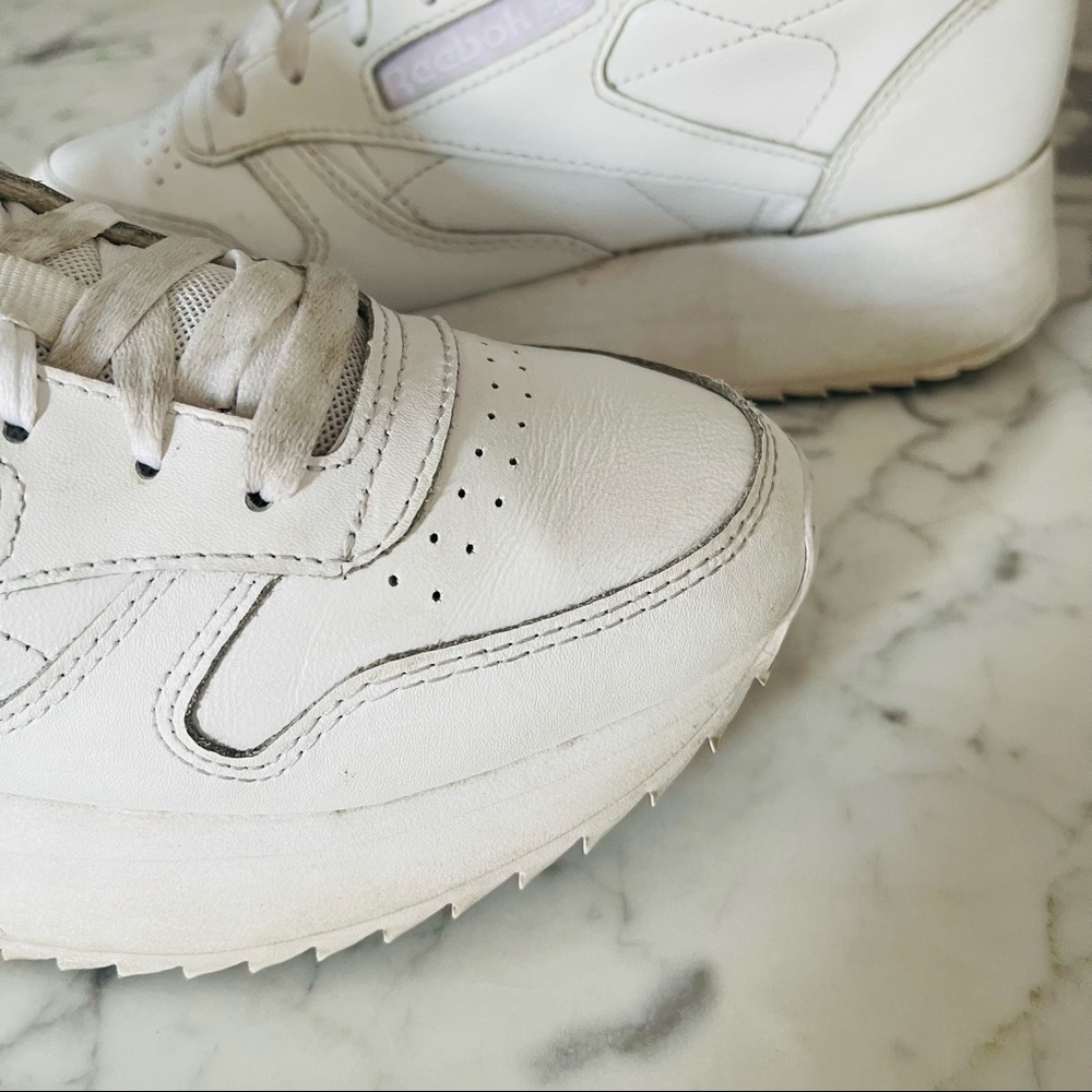 Reebok Classic White Sneakers - Picture 6 of 15